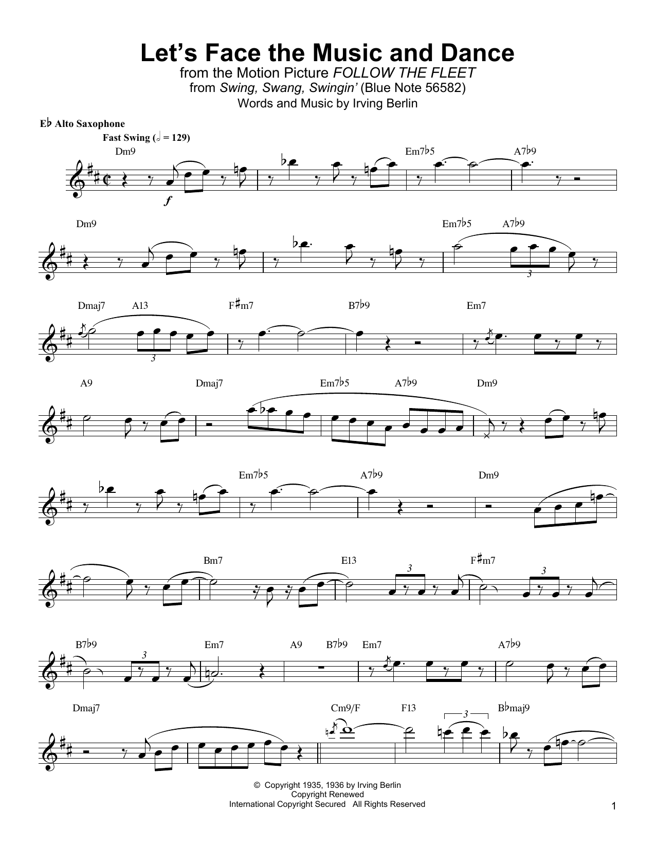 Product gallery: Page 1 of 1 Let's Face The Music And Dance, Jackie McLean