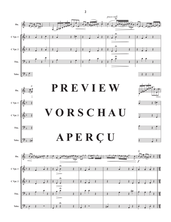 Produktgalerie: Seite 4 von 21 Czardas , , (Blechbläser Quartett + Horn in F Solo)