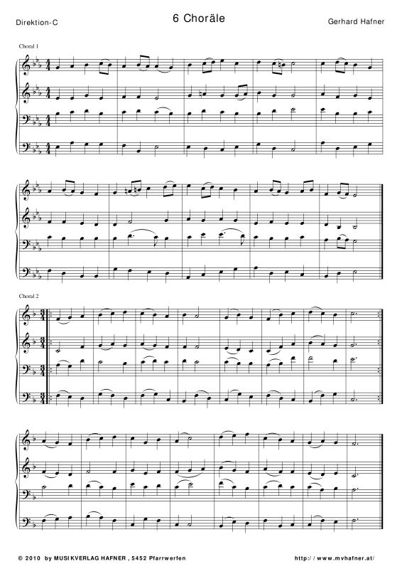 Product gallery: Page 1 of 11 6 Choräle, , (large wind orchestra)