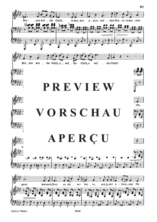 Product gallery: Page 4 of 6 Willkomen und Abschied D.767, , Medium Voice and Piano