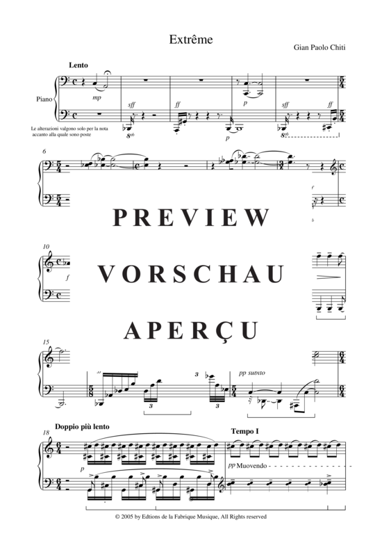 Product gallery: Page 3 of 5 Extrême , , Piano Solo