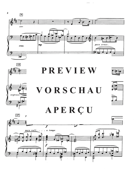 Product gallery: Page 4 of 21 Prelude and Canticle , , (euphonium + piano)