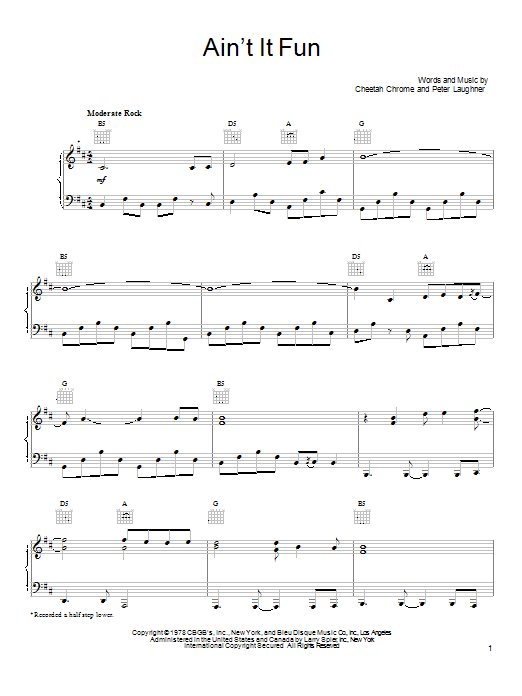 Produktbild zu: Ain't It Fun