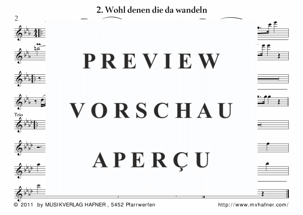 Product gallery: Page 11 of 11 4 Prozessionsmärsche, , (large wind orchestra)