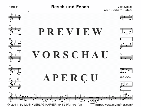 gallery: Resch und Fesch, , (woodwind and brass)