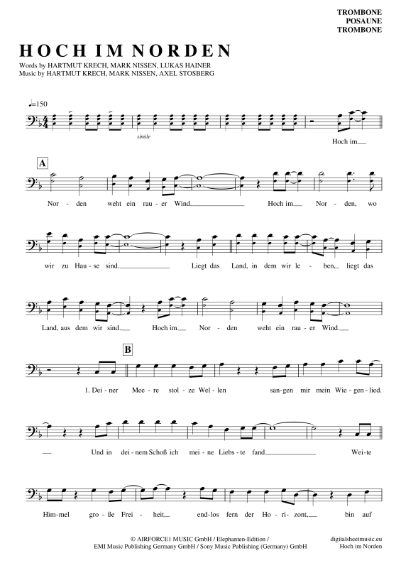 Product picture to: Hoch Im NordenSantiano