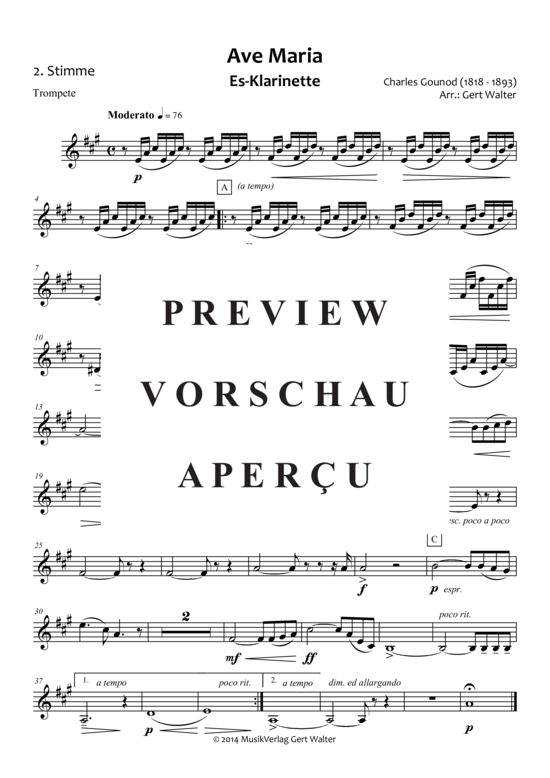 gallery: Ave Maria , , (Quintett flexible Besetzung)