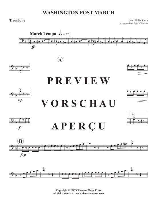 gallery: Washington Post March , , (Blechbläserquintett)
