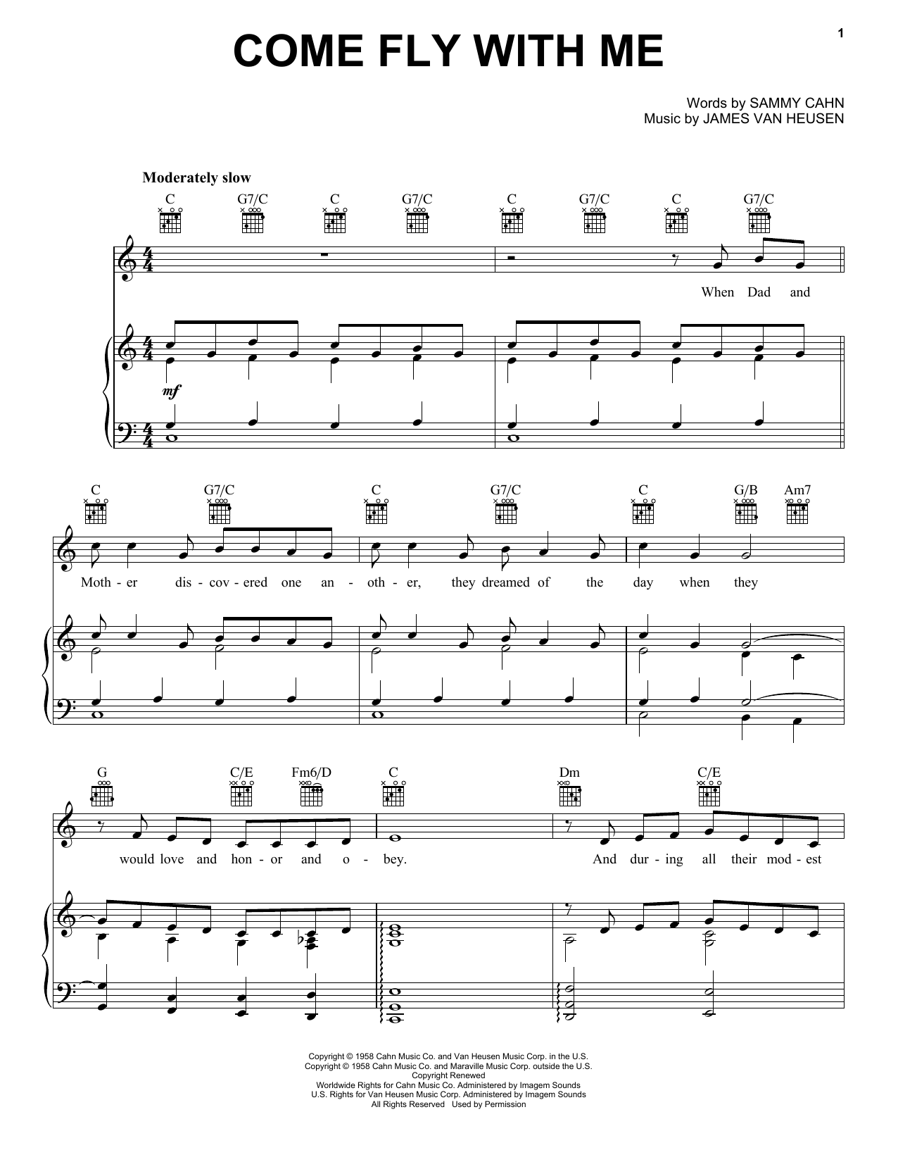 Produktbild zu: Come Fly With Me