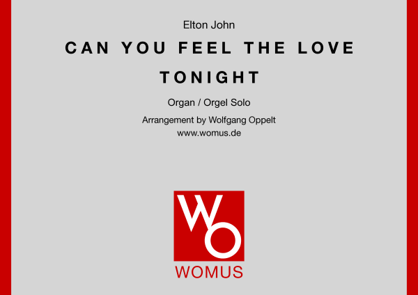Produktbild zu: Can You Feel The Love TonightElton John