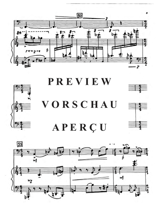 Product gallery: Page 10 of 19 Two Pieces , , (tuba + piano)