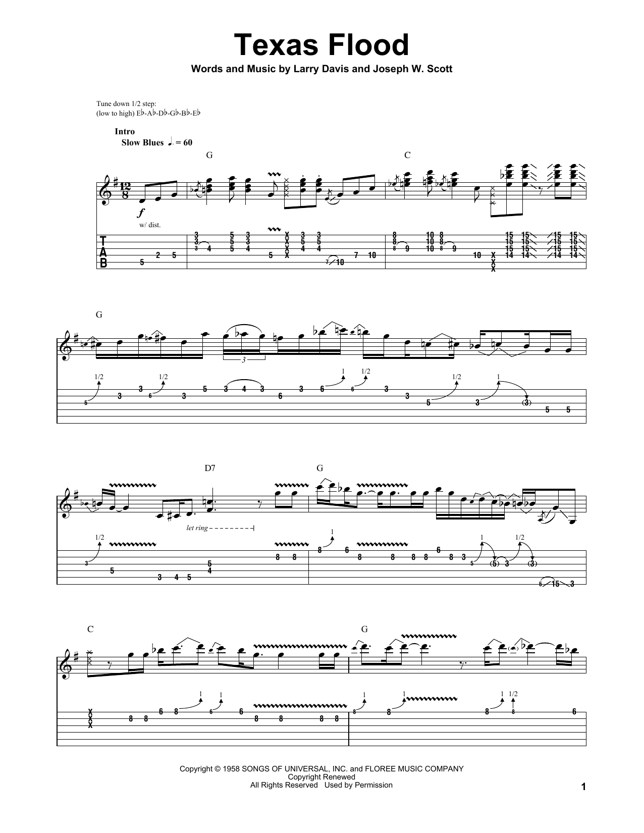 Produktbild zu: Texas Flood