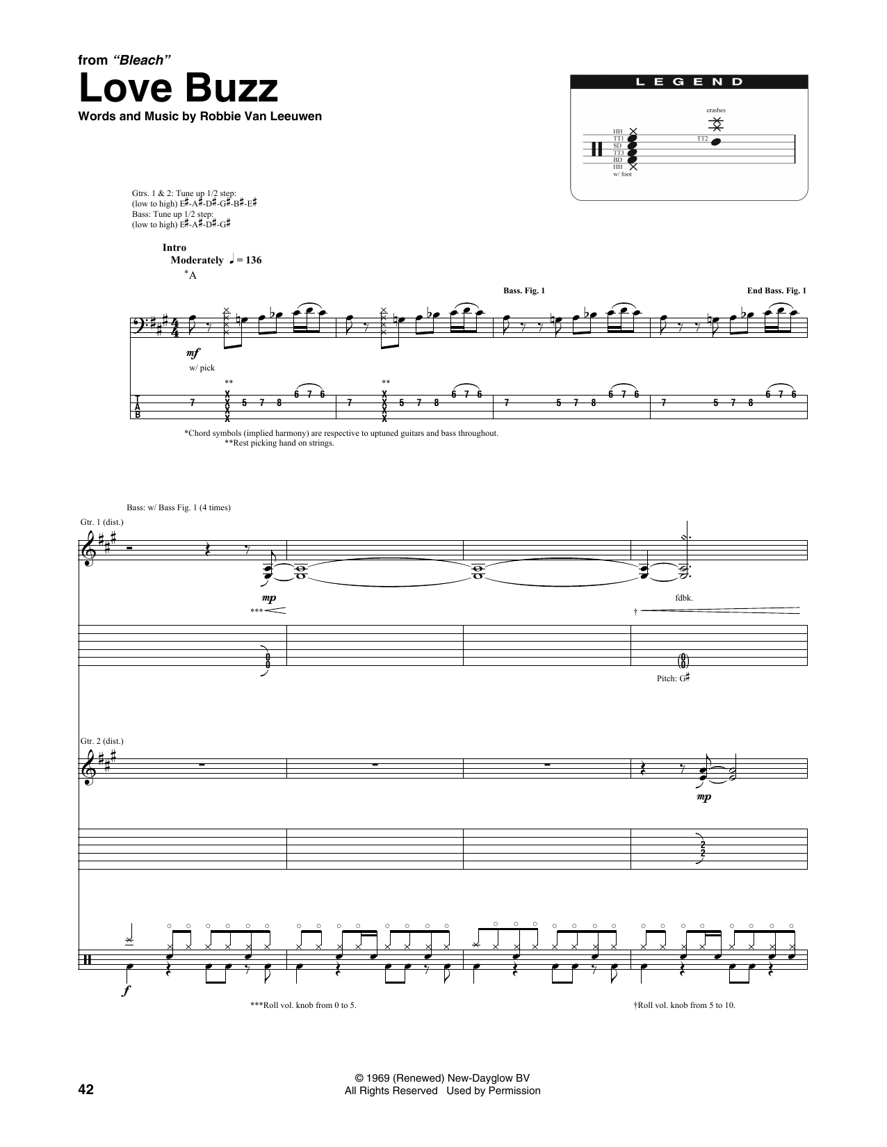 Produktgalerie: Seite 1 von 1 Love Buzz, Nirvana