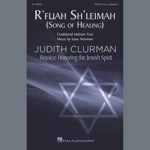 Produktbild zu: R'fuah Sh'leimah (Song Of Healing)