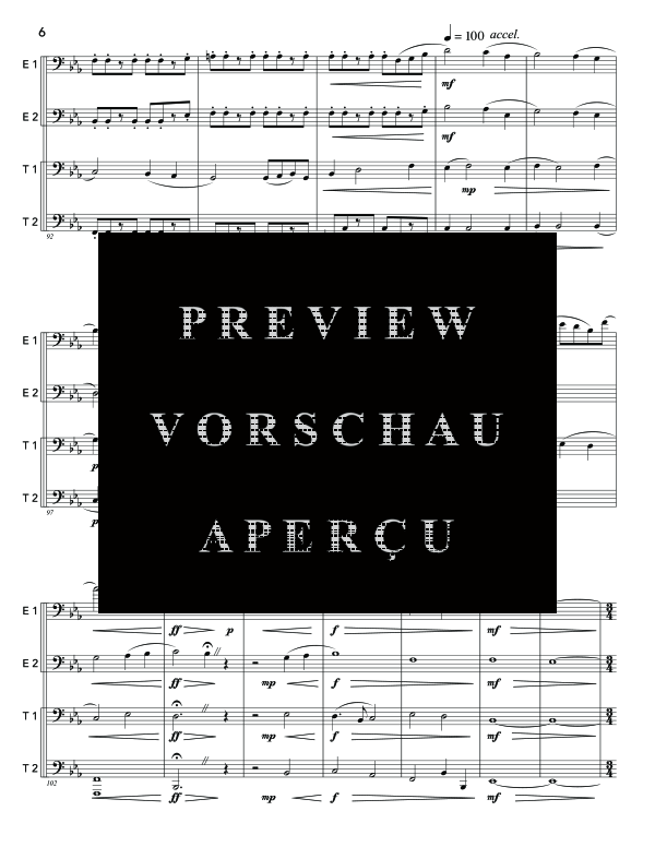 Product gallery: Page 10 of 11 Excursions, , (Tuba Quartett EETT)