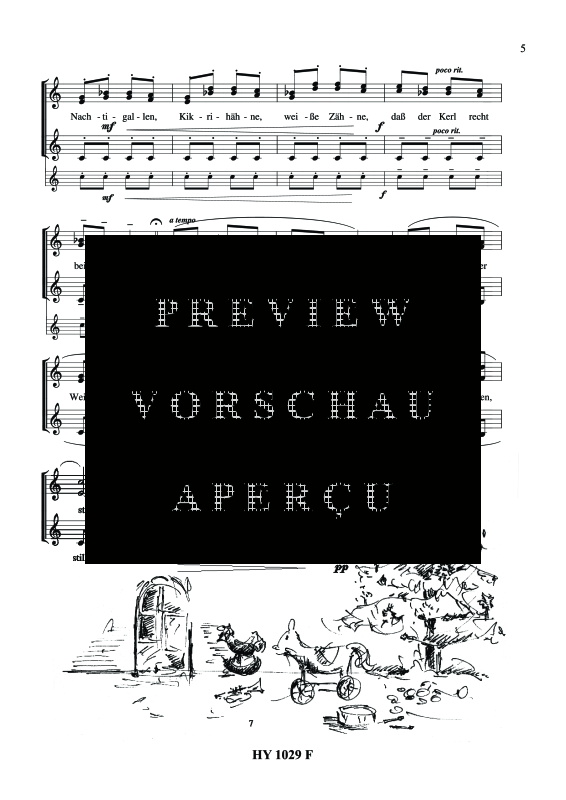Product gallery: Page 6 of 11 Vier weihnachtliche Lieder, , (female choir SSAA)