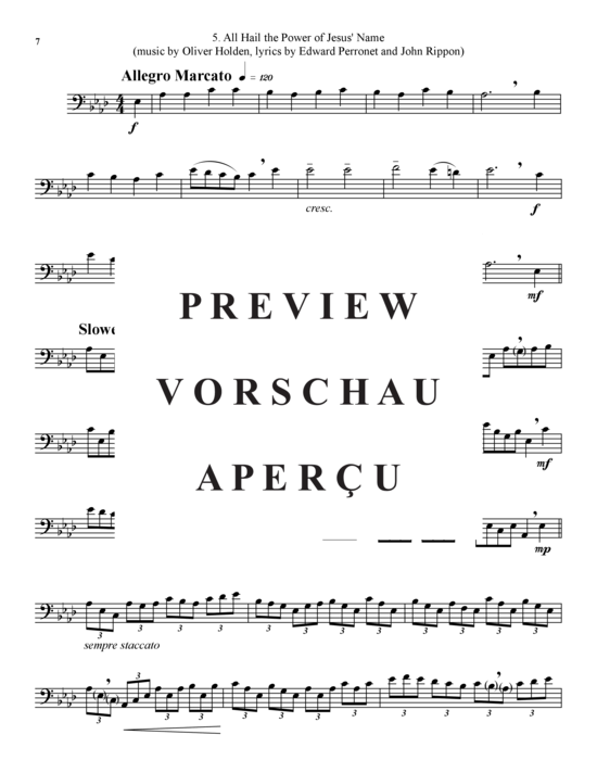 Product gallery: Page 9 of 10 Fünf Hymnen für Posaune Solo, , 