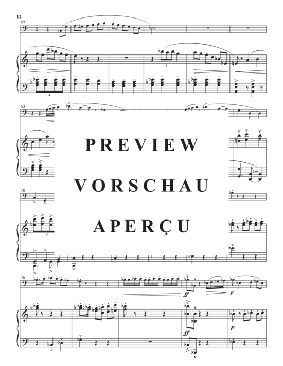 Product gallery: Page 14 of 21 Concertino , , (tuba + piano)