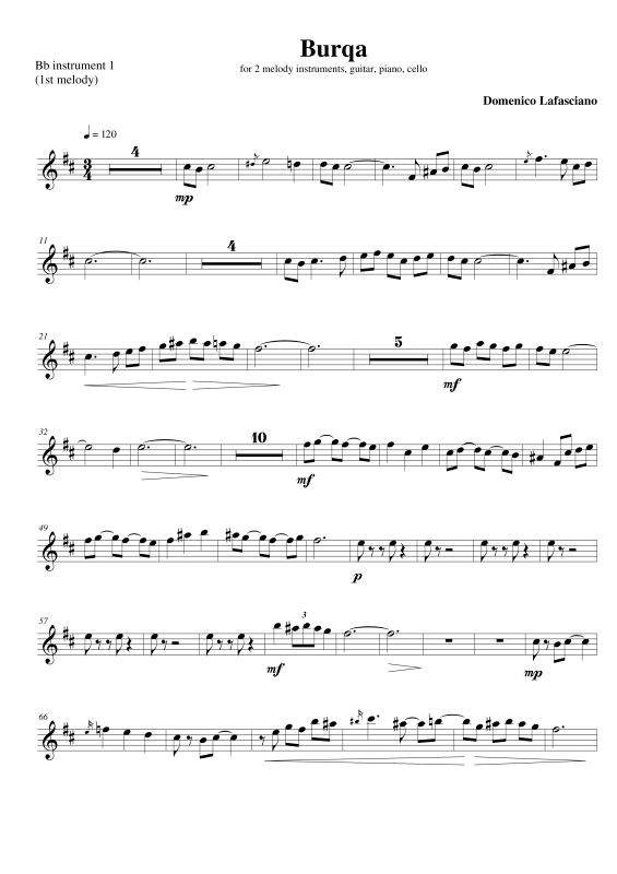 Produktbild zu: BurqaDomenico Lafasciano