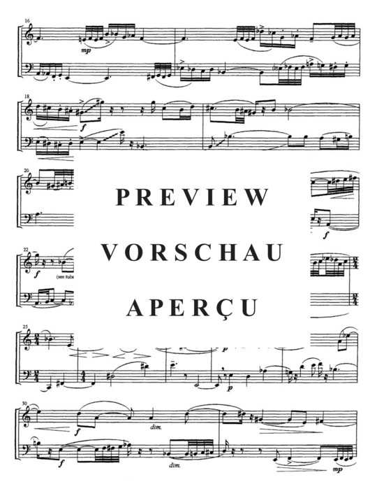 Produktgalerie: Seite 6 von 21 Oompah Suite , , (Duett für Horn in F +Tuba)