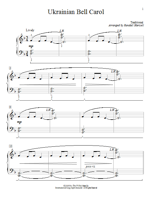 Produktbild zu: Ukrainian Bell Carol
