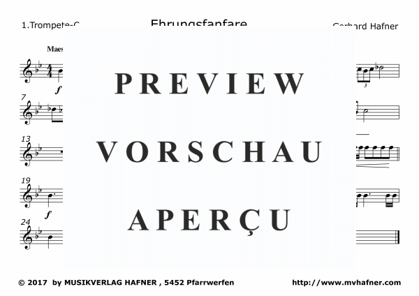 gallery: Ehrungsfanfare, , (Brass Quintet)