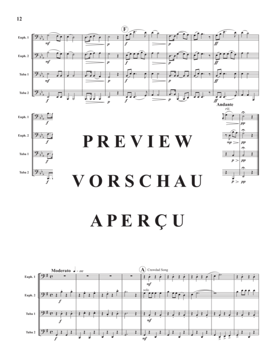 Product gallery: Page 14 of 21 Mayberry Town Concert , , (Tuba Quartett EETT)