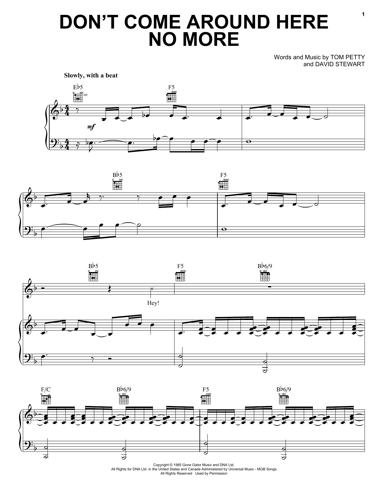 Produktbild zu: Don't Come Around Here No More