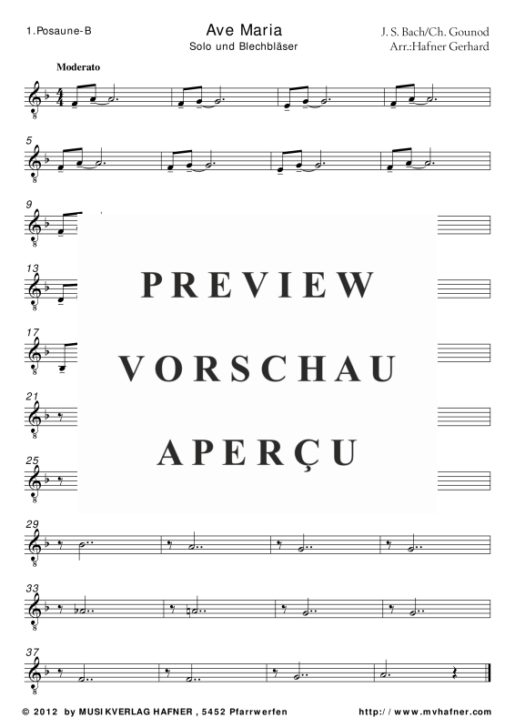 gallery: Ave Maria, , (Blechbläser Quartett)