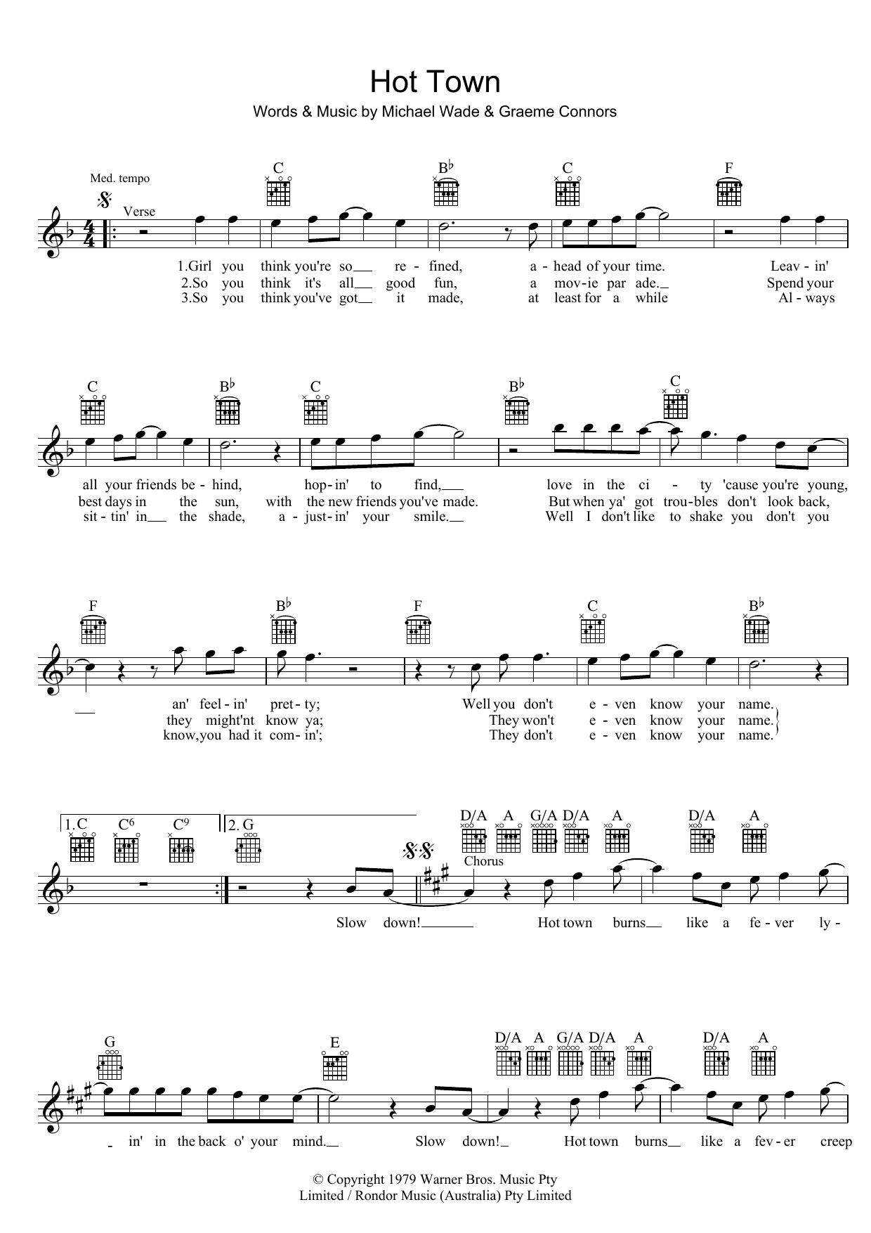 Produktbild zu: Hot Town