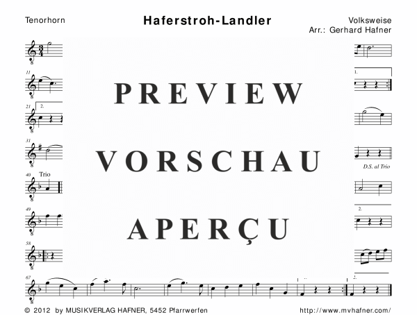 Product gallery: Page 10 of 11 Haferstroh-Landler, , (woodwind and brass)