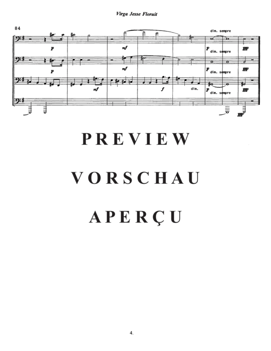 gallery: Virga Jesse Floruit , , (Tuba Quartett EETT)