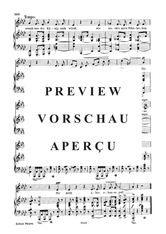 Product gallery: Page 4 of 4 Die Soldatenbraut, Op.64 No.3, , Low Voice and Piano