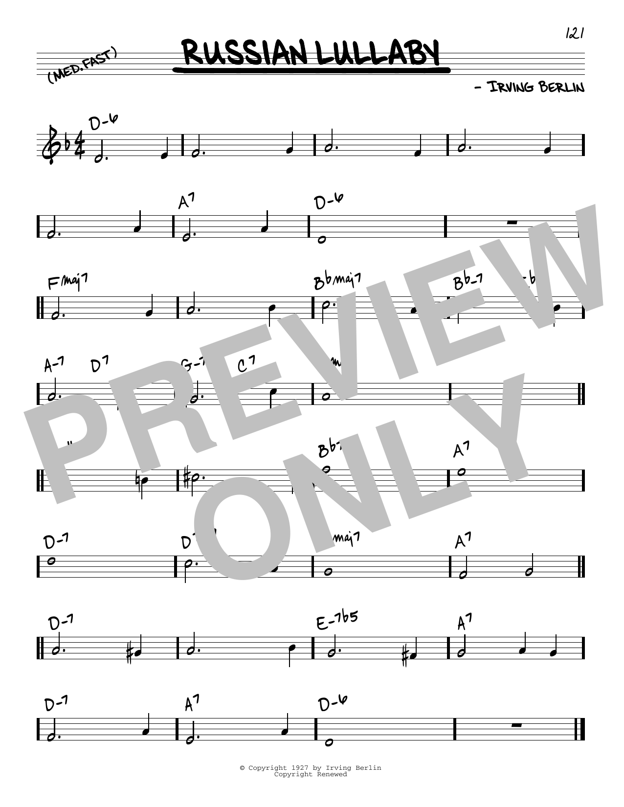 Produktbild zu: Russian Lullaby