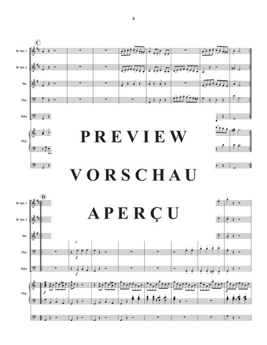 Produktgalerie: Seite 5 von 21 Sonate Nr. 7 , , (Blechbläserquintett + Orgel)