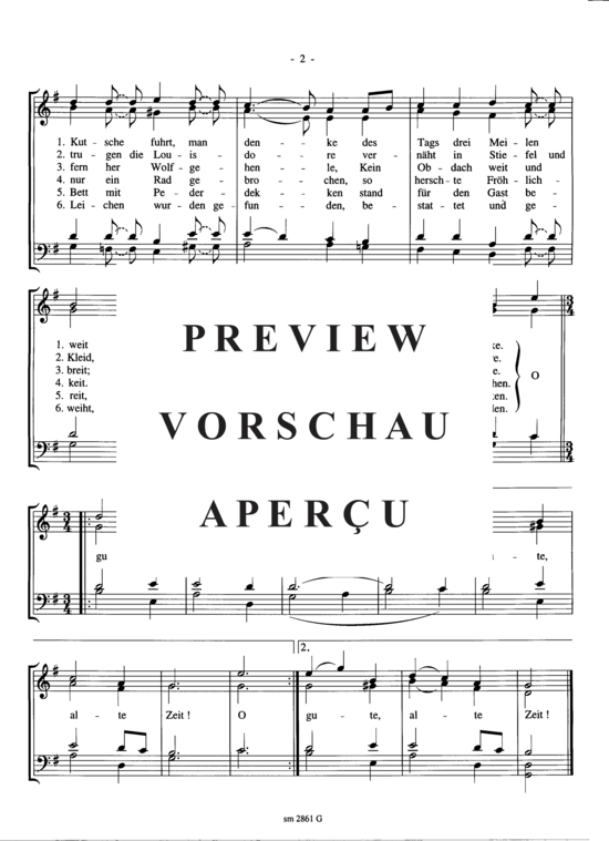 Product gallery: Page 3 of 3 O gute alte Zeit , , (mixed choir)