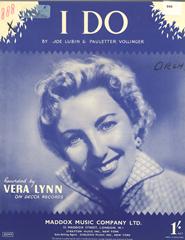 cover: I Do, Vera Lynn, Gesang, Gitarre, Klavier