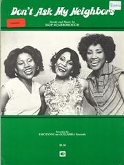 cover: Don't Ask My Neighbours, The Emotions