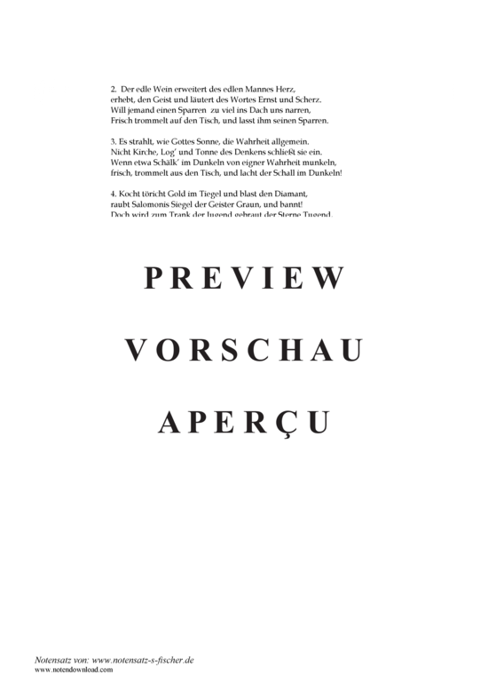 Product gallery: Page 3 of 3 Wie hehr im Glase blinket , , Piano and Voice