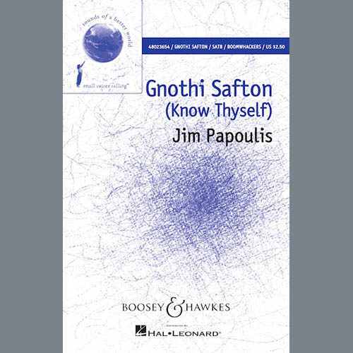 cover: Gnothi Safton, Jim Papoulis, Chor