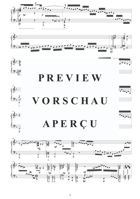 Produktgalerie: Seite 4 von 11 Fantasia und Fuge D-Moll BWV 903, , Klavier Solo