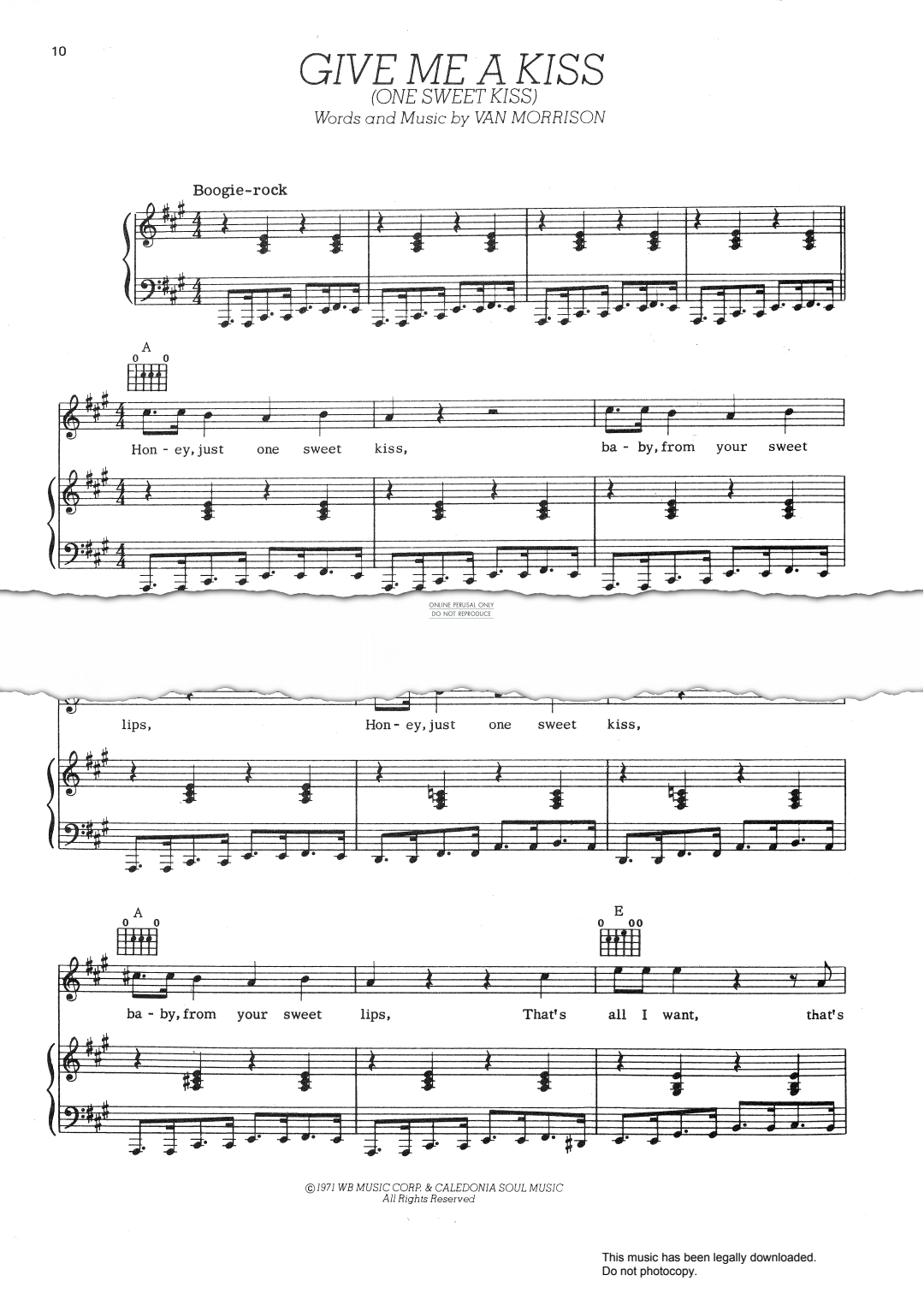 Produktbild zu: Give Me A Kiss (One Sweet Kiss)