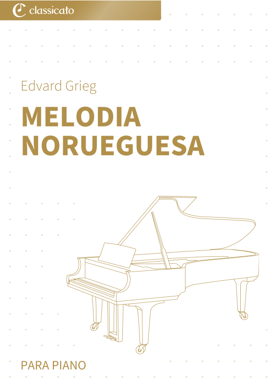 Product picture to: Melodia norueguesa - N.º 6 de Lyric Pieces, Livro 1, op. 12Edvard Grieg
