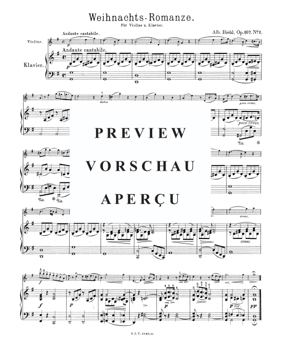 Product picture to: Weihnachts-Romanze Albert  Biehl