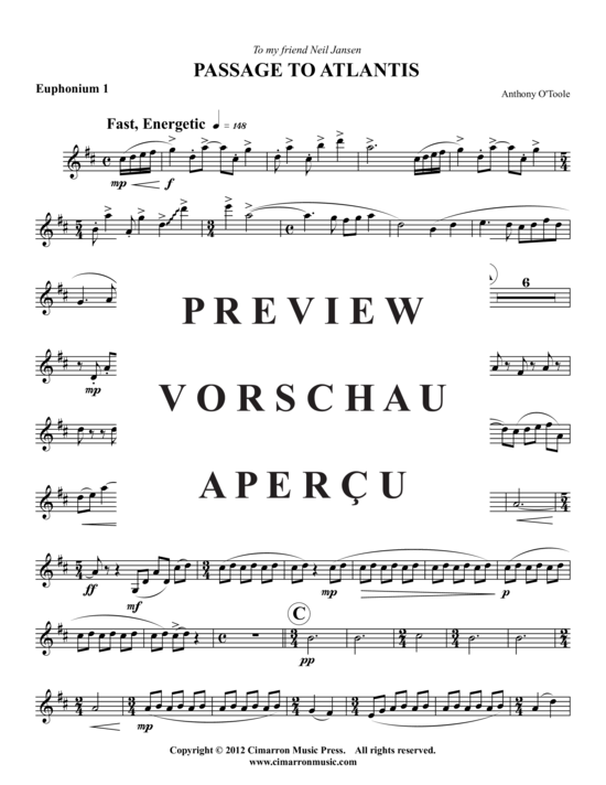 Product gallery: Page 11 of 21 Passage to Atlantis , , (2x Baritone, 2x Tuba)