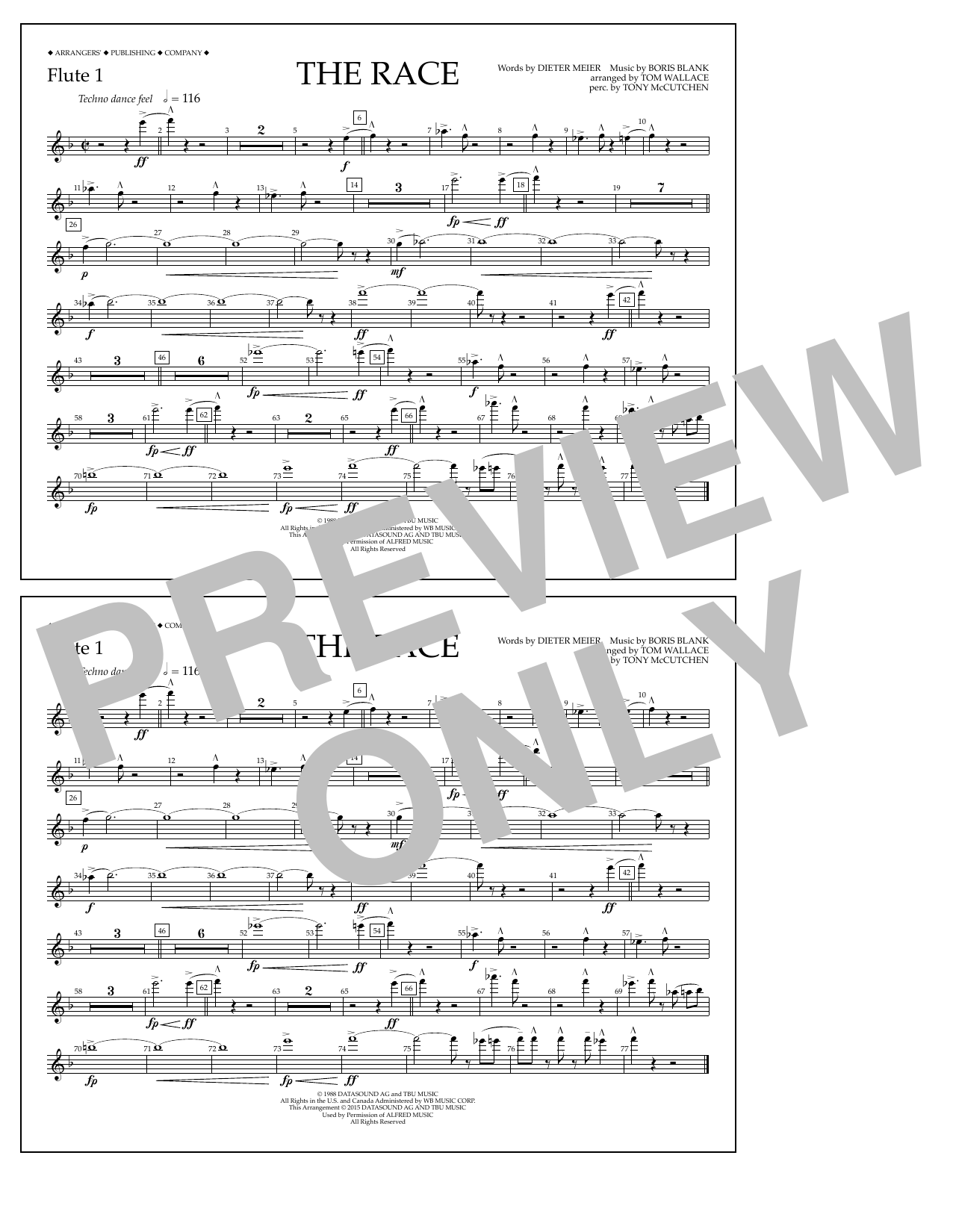 Product picture to: The Race - Flute 1