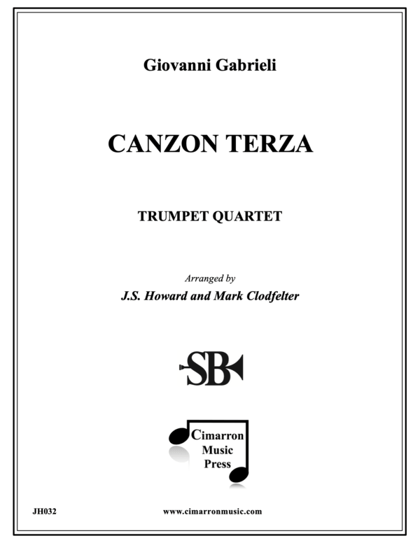 Produktbild zu: Canzon TerzaGiovanni Gabrieli
