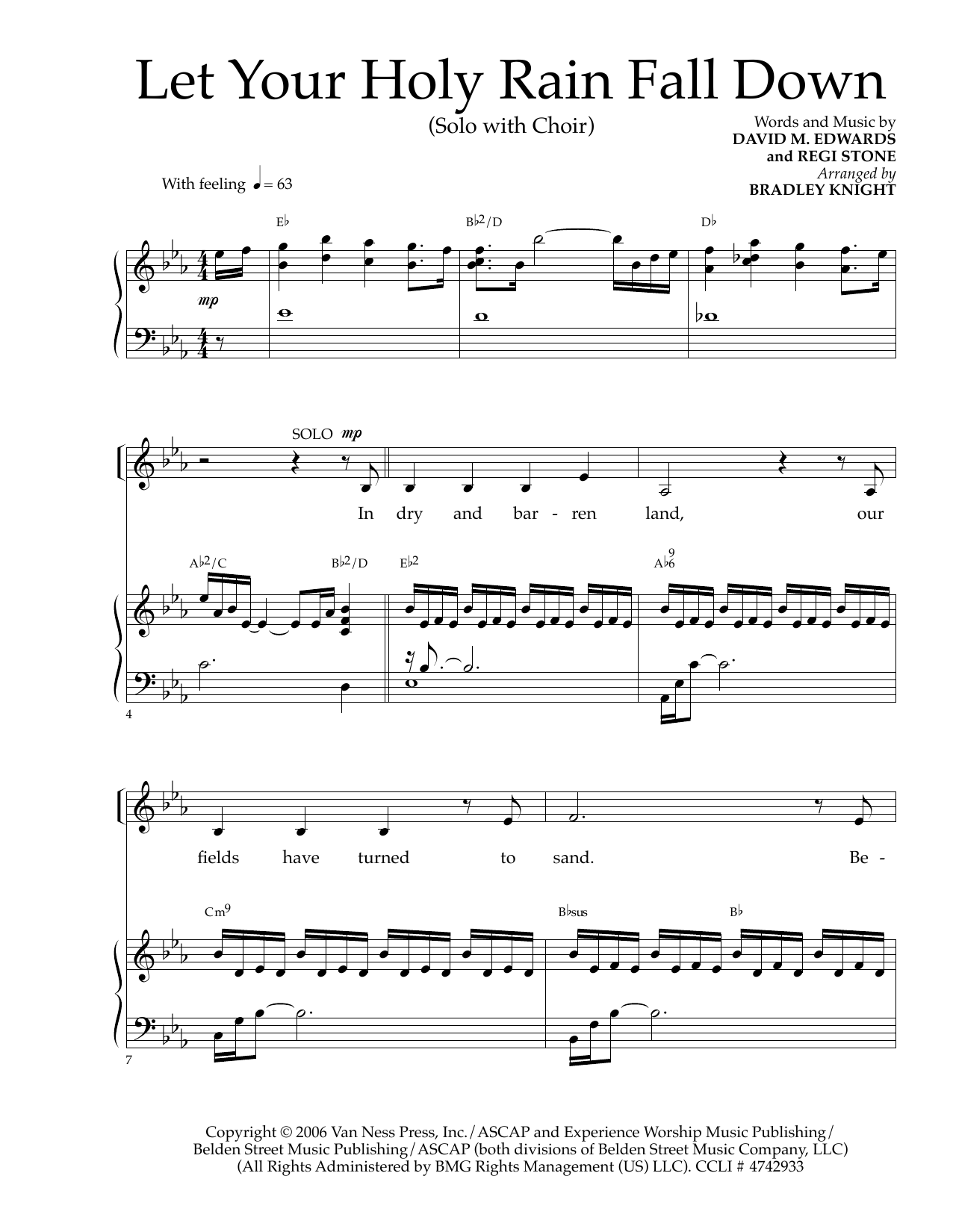 Produktbild zu: Let Your Holy Rain Fall Down