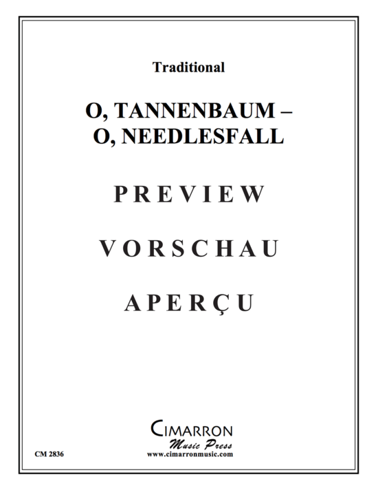 Produktgalerie: Seite 2 von 16 O Tannenbaum, O, Needlesfall! , , (Doppel Blechbläserquintett)