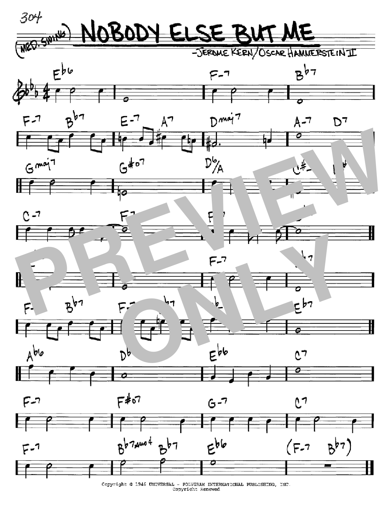 Produktbild zu: Nobody Else But Me